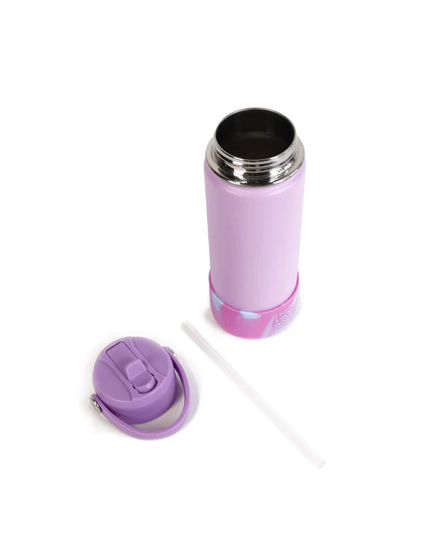 The Somewhere Co Lavender Swirl Water Bottle 500ml