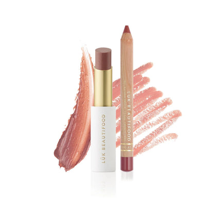 LUK Beautifood Lip Recipe Duo Nude Pink