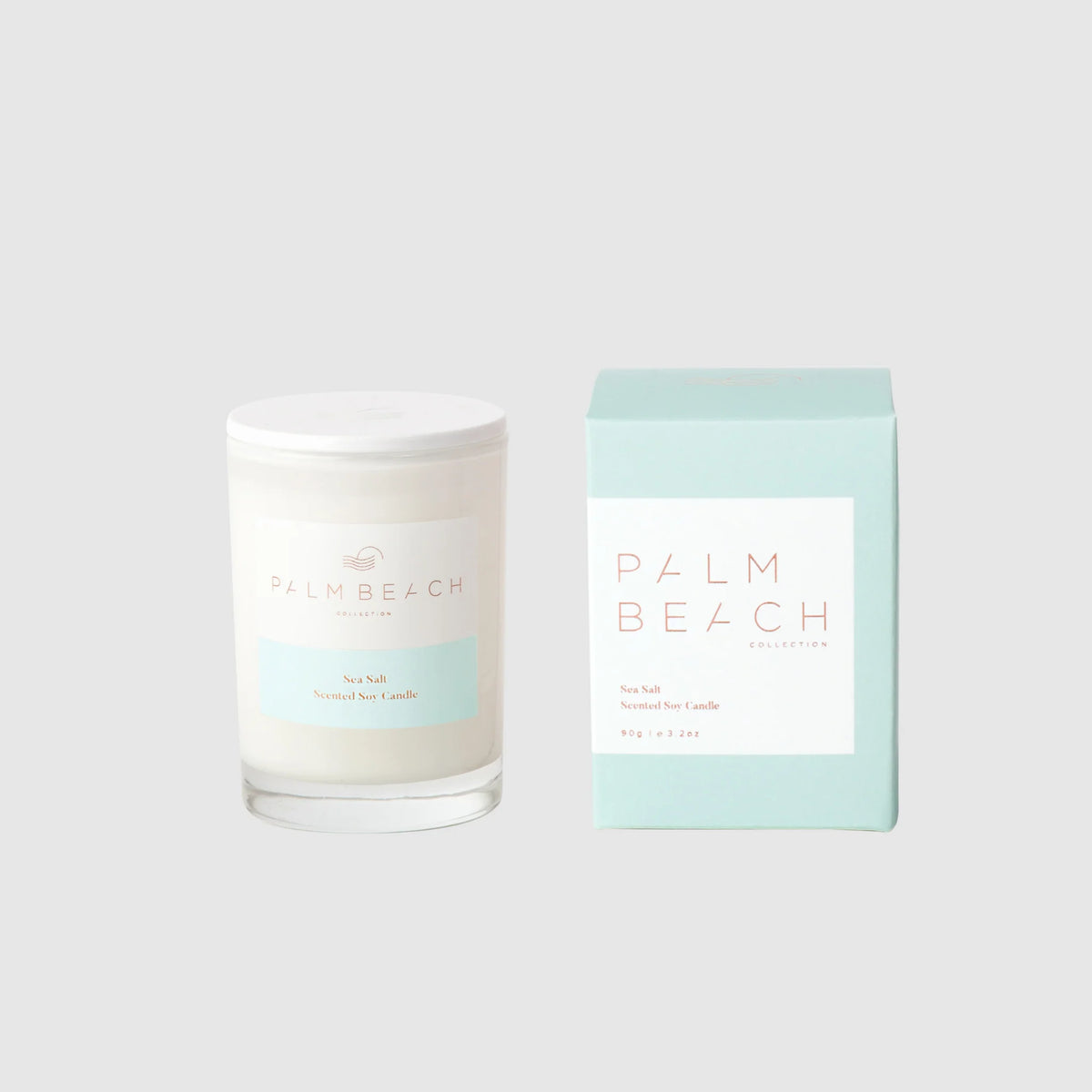 Palm Beach Sea Salt Mini Scented Candle 90G