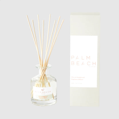 Palm Beach Clove &amp; Sandalwood Fragrance Mini Reed Diffuser