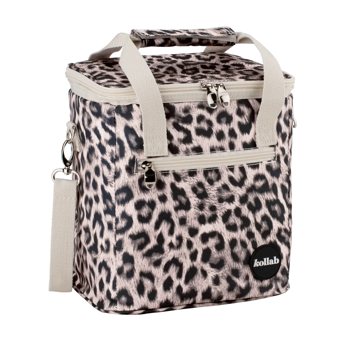 Kollab Mini Cooler Leopard
