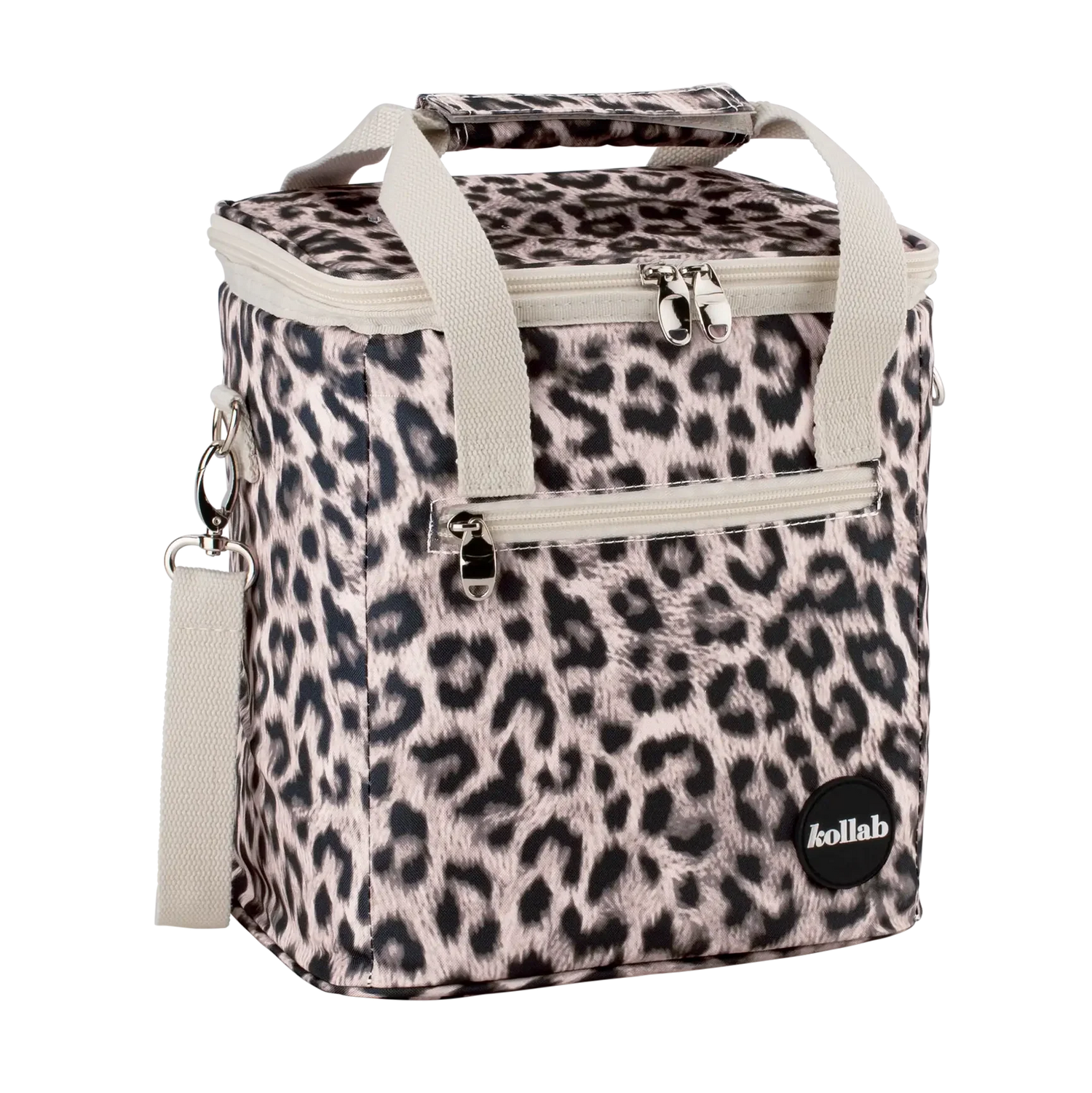 Kollab Mini Cooler Leopard
