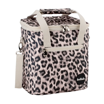 Kollab Mini Cooler Leopard