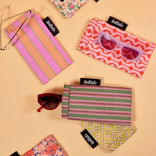 Kollab Glasses Cases Forest Stripe