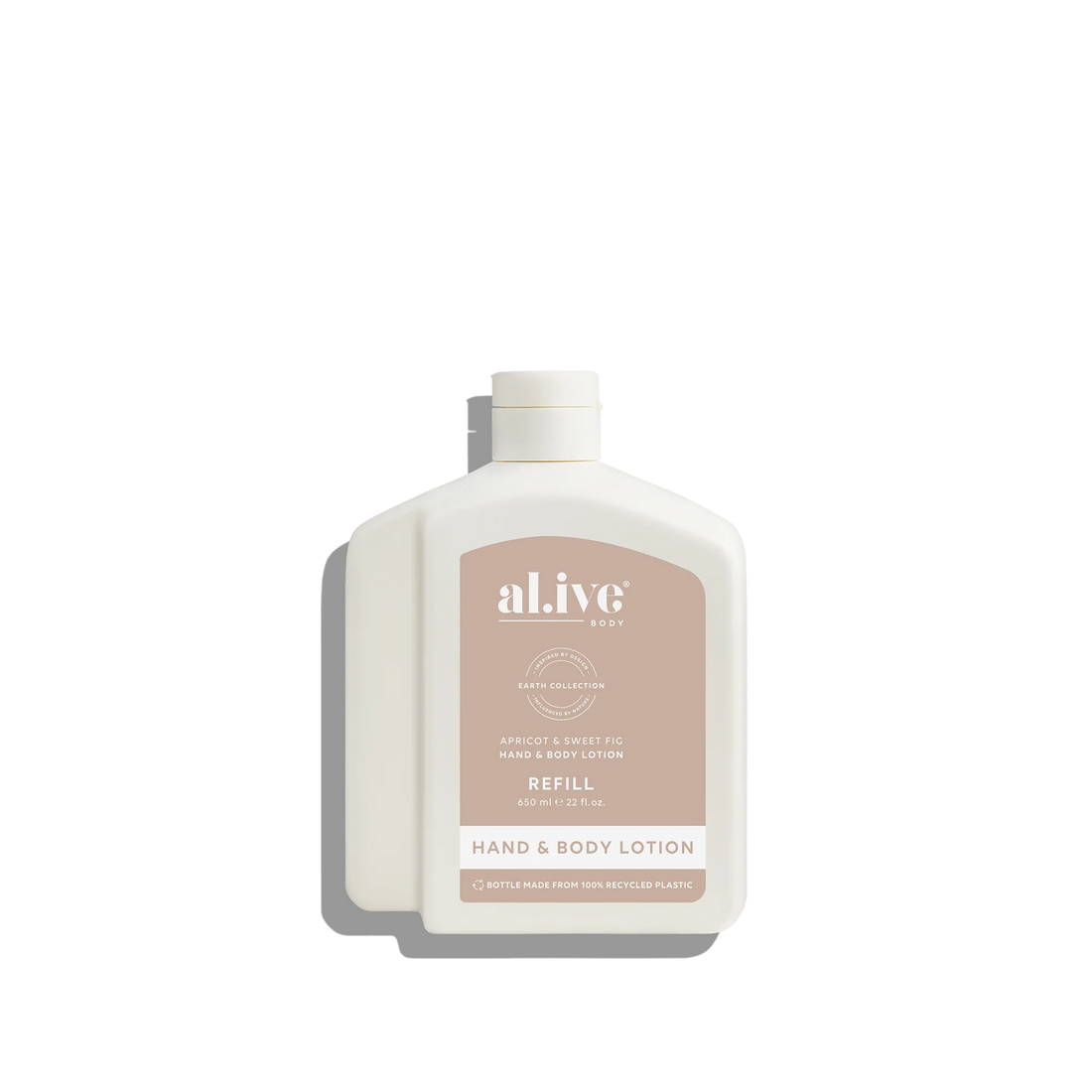 AL.IVE Body 650mL Lotion Refill Apricot &amp; Sweet Fig