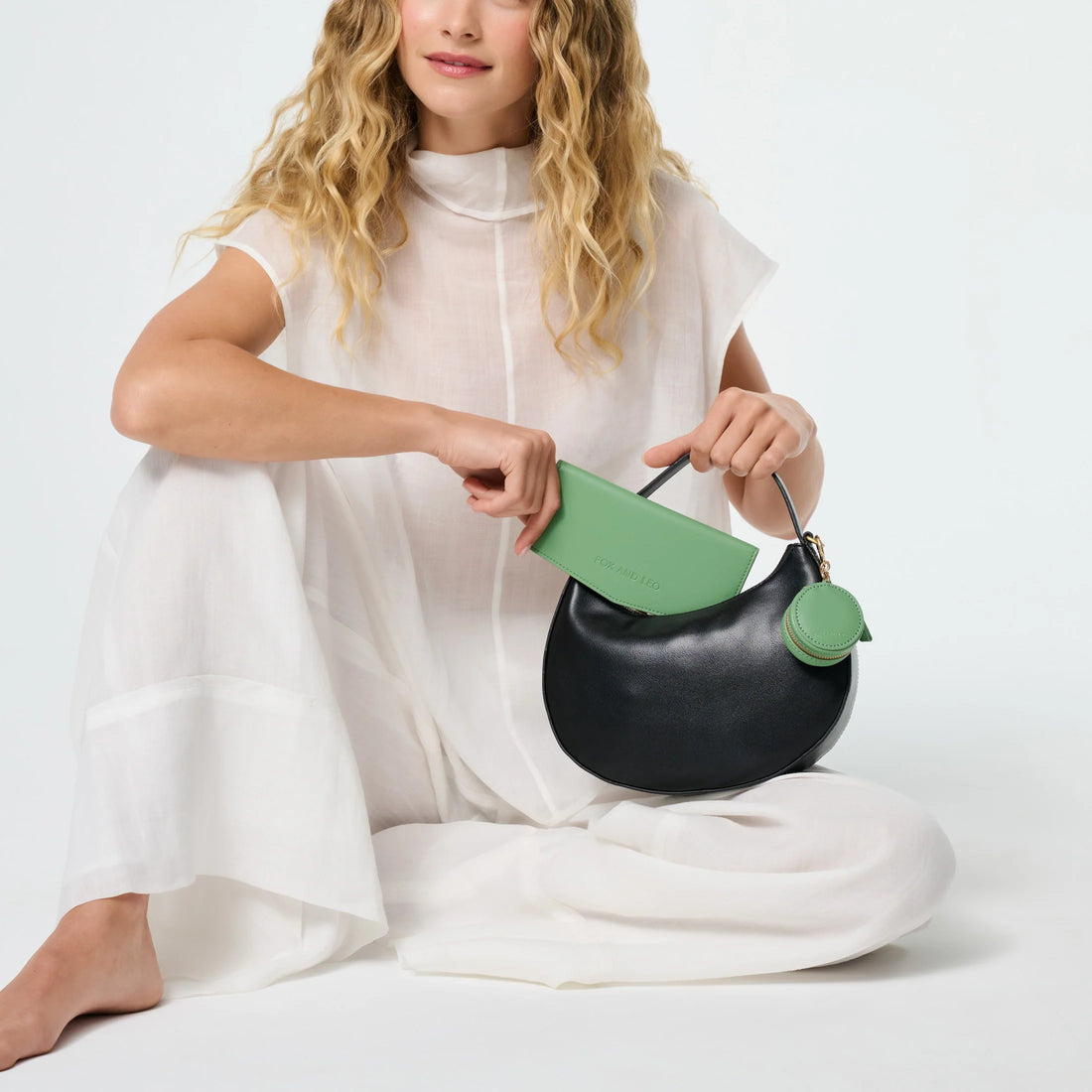 Fox And Leo Eye Catcher Charm Sage