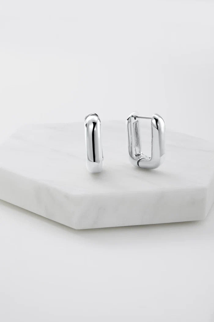 Zafino Eden Hoop Silver