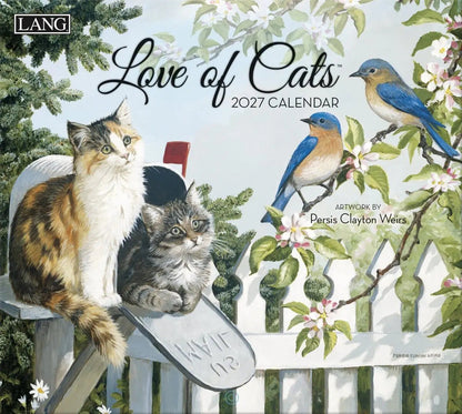 Love of Cats 2027 Lang Calendar