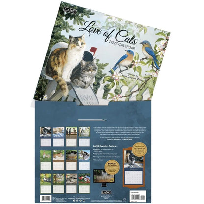 Love of Cats 2027 Lang Calendar