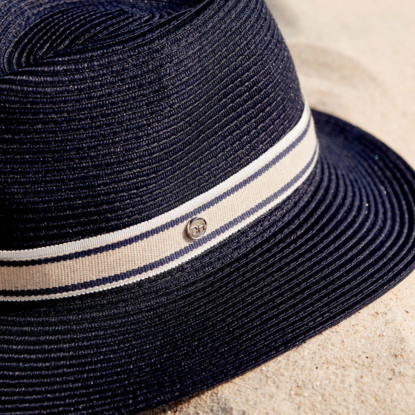 Deborah Hutton Huntingdale Golf Fedora Navy 58cm