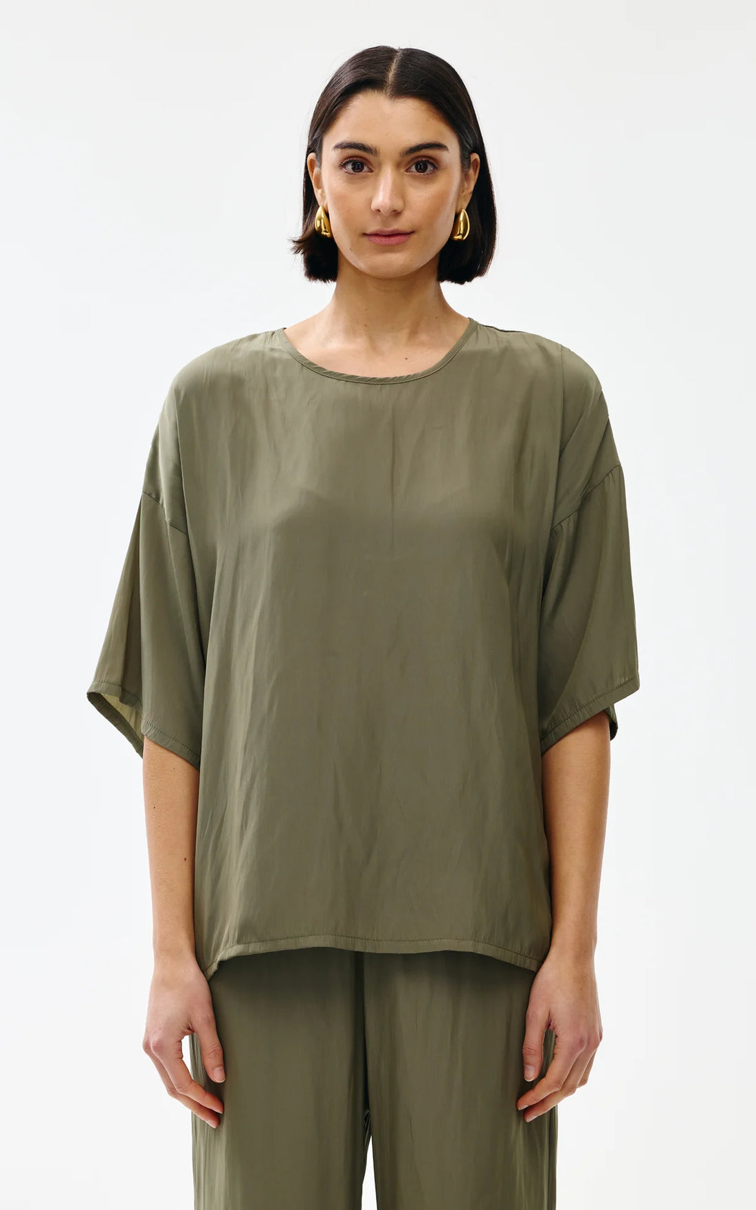 Kinney The Label Esme Top Olive
