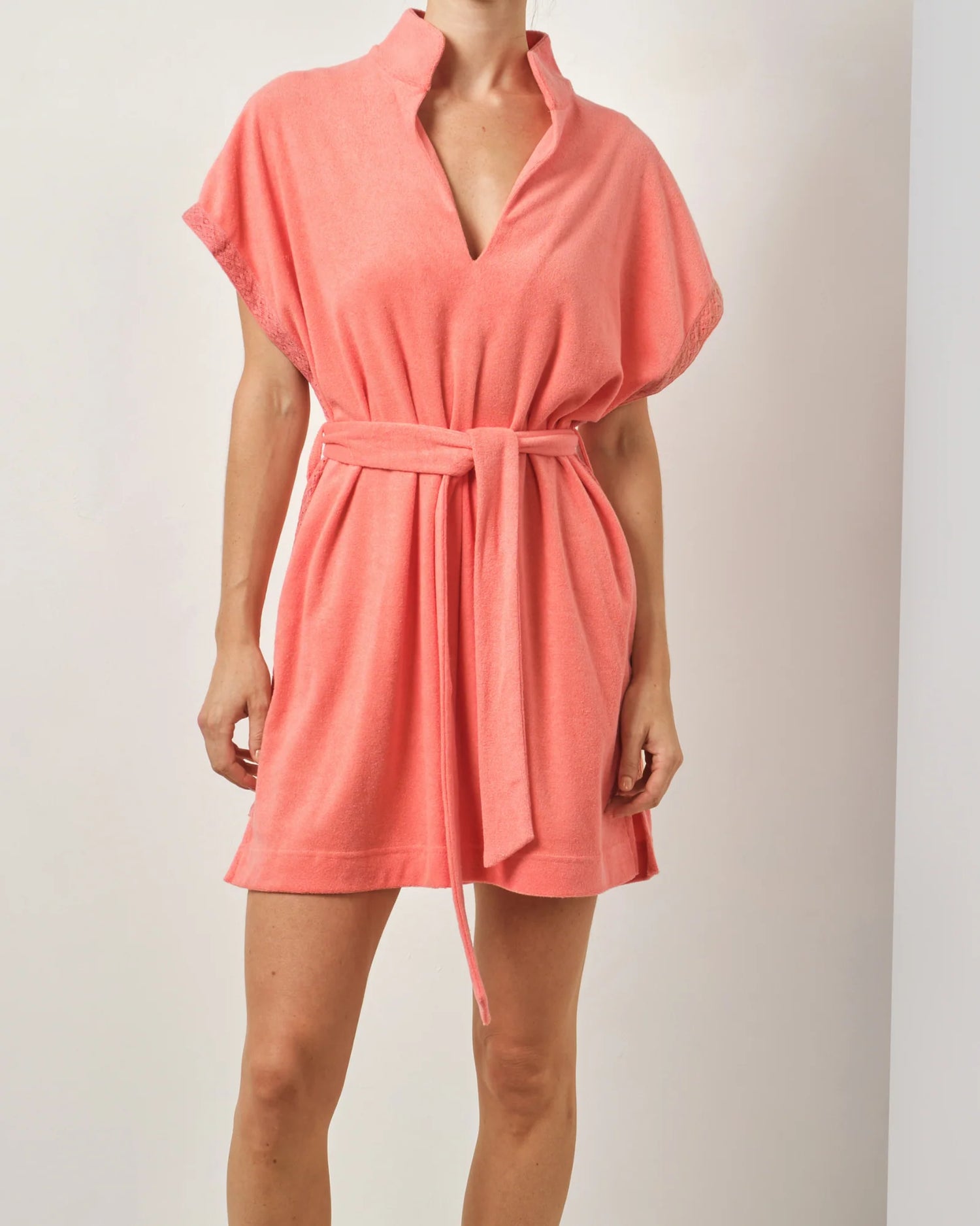 Havana Dress Melon Orange