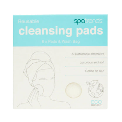 Spatrends Reusable Cleansing Pads 6pc