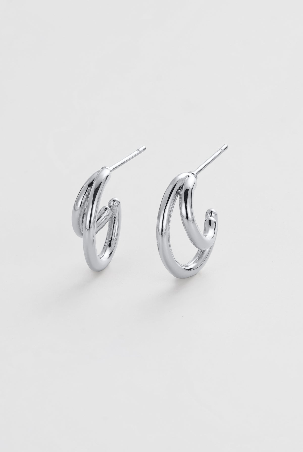 Zafino Tilly Hoop Silver