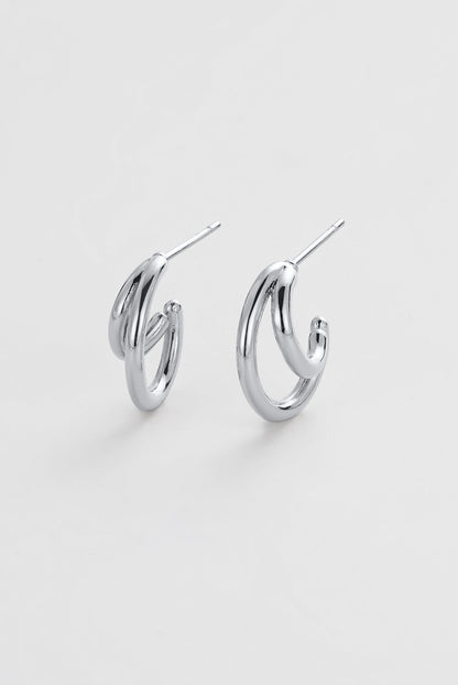Zafino Tilly Hoop Silver