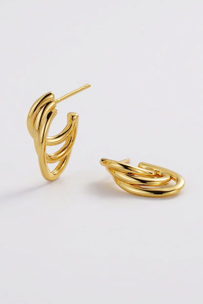 Zafino London Hoop Gold