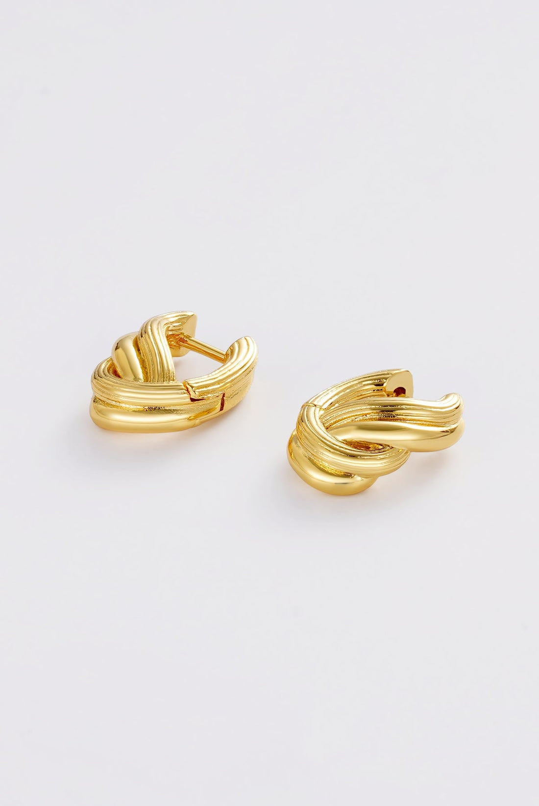 Zafino Tia Huggie 18KT Gold Plated Earring