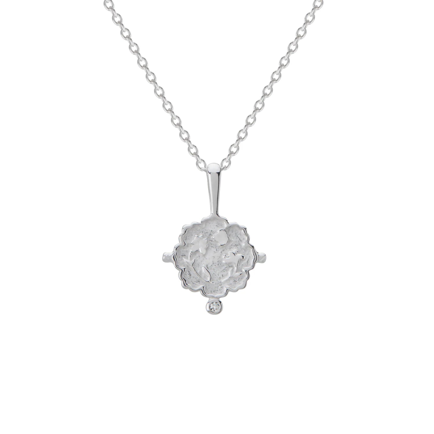 Murkani Loved Always Pendant Neck Lace Small Sterling Silver