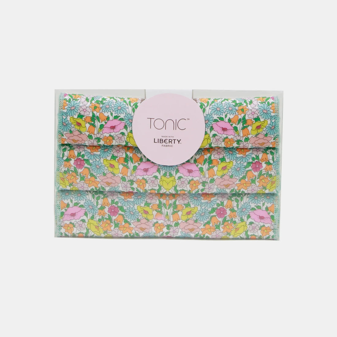 Liberty Handkerchief Boxed 3pcs Poppy