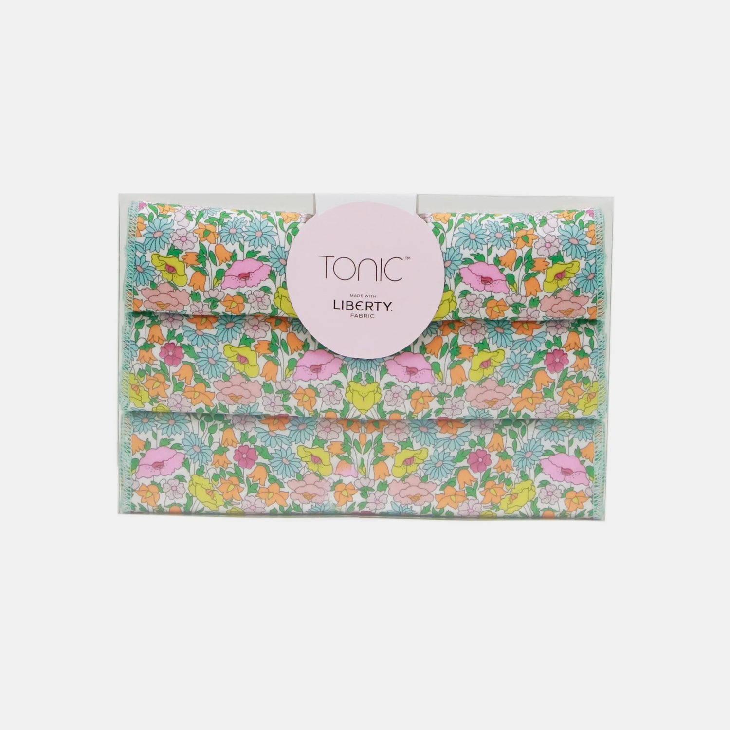 Liberty Handkerchief Boxed 3pcs Poppy