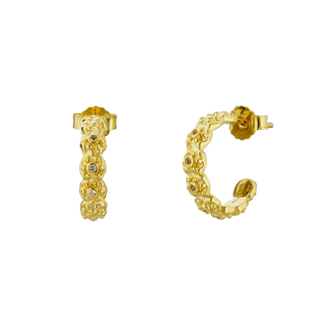 Murkani Night Sky Hoops 18KT Gold Plated