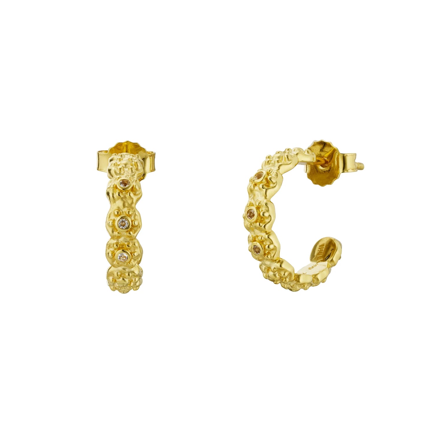 Murkani Night Sky Hoops 18KT Gold Plated