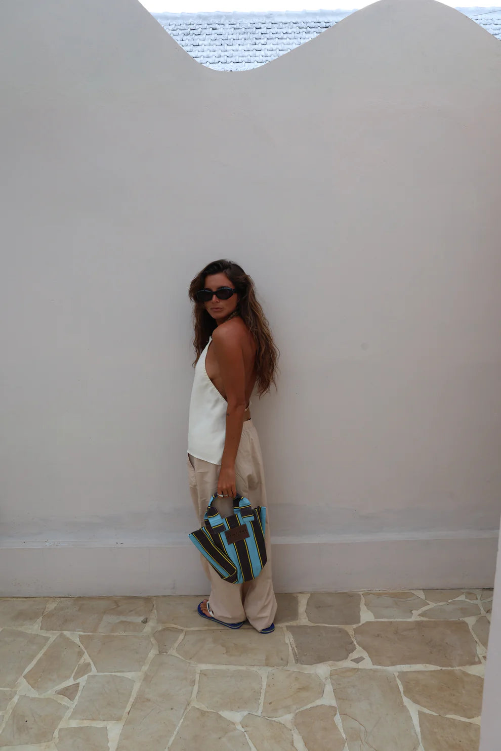 Saint Rue 22 Bambino Blue Tote