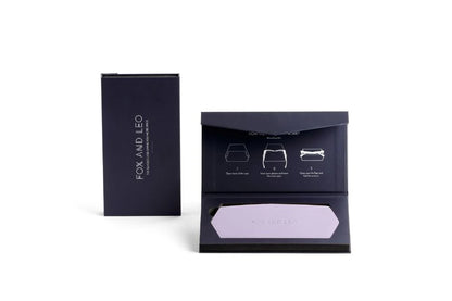 Fox And Leo Glasses Case Lilac