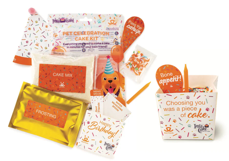Instacake Pet Celebration Cake Kit Happy Birthday