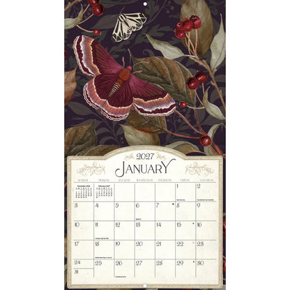 Midnight Garden 2027 Lang Calendar