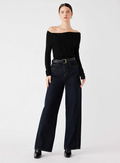 Esmaee Pinnacle Knit Top Black