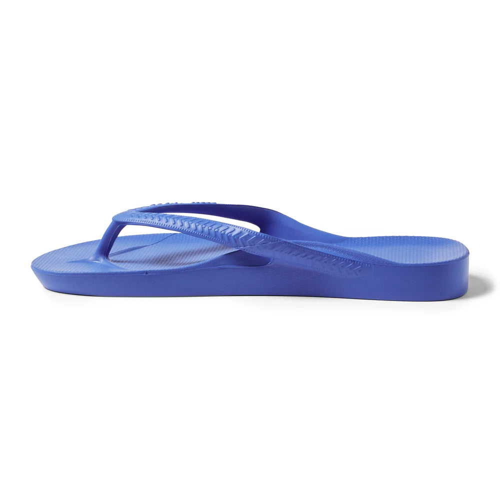 Archies Arch Support Thongs Classic Royal Blue NEW