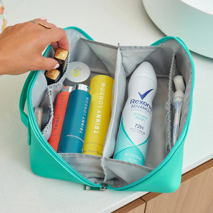 Easy Access Toiletry Bag Spearmint