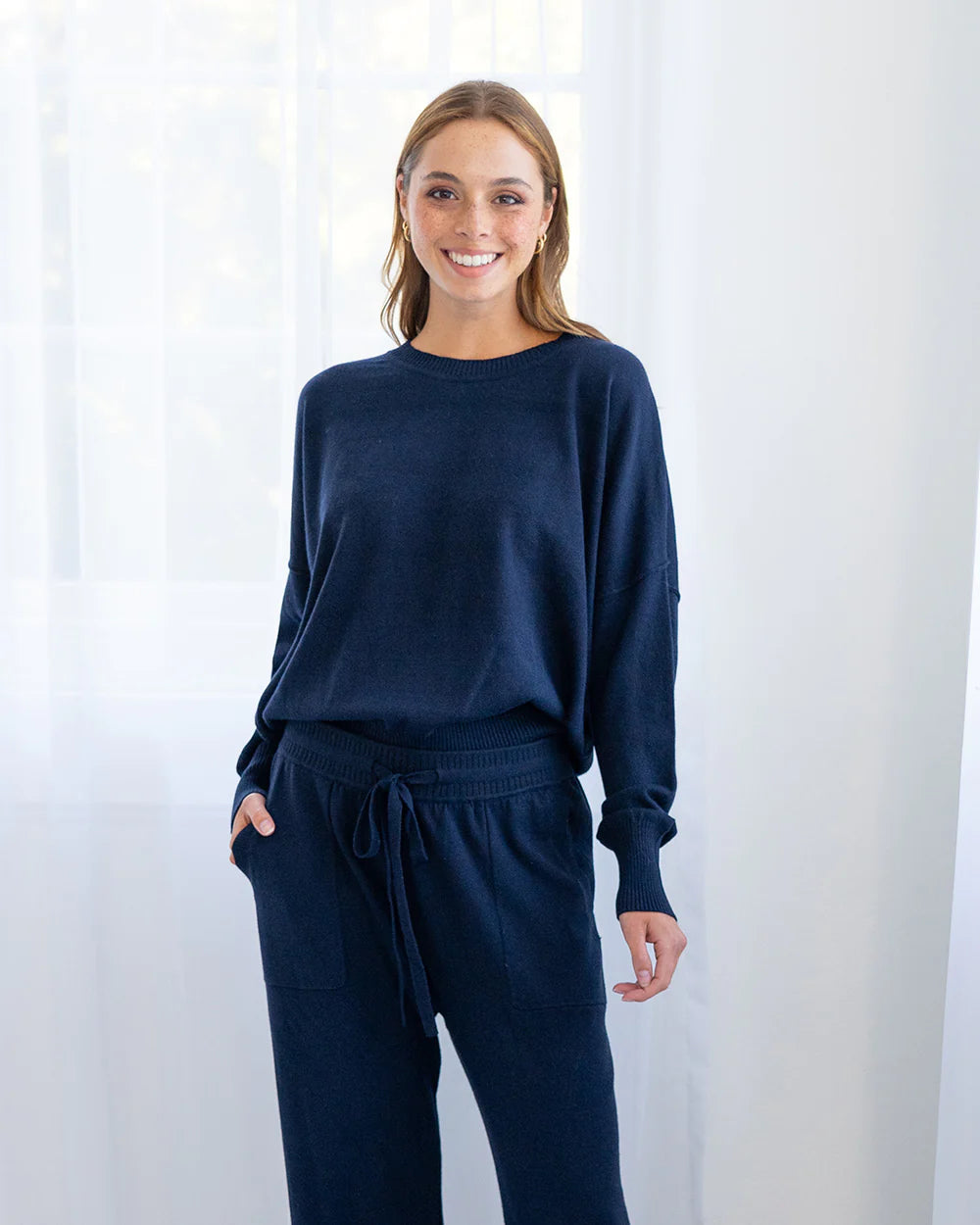 Lucy Knit Navy