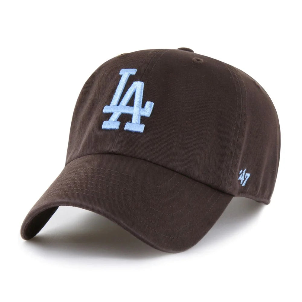 Los Angeles Dodgers Brown/Columbia 47 Clean Up Cap
