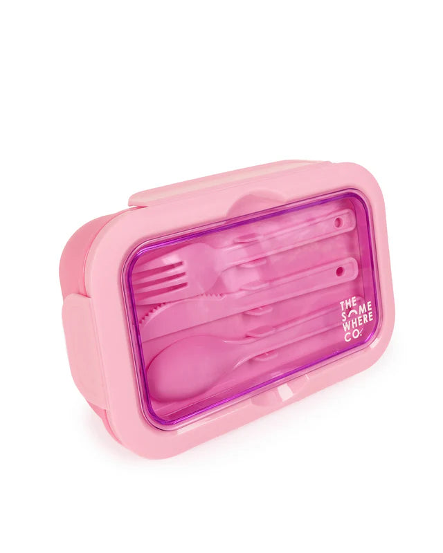 The Somewhere Co Cotton Candy Bento Lunch Box