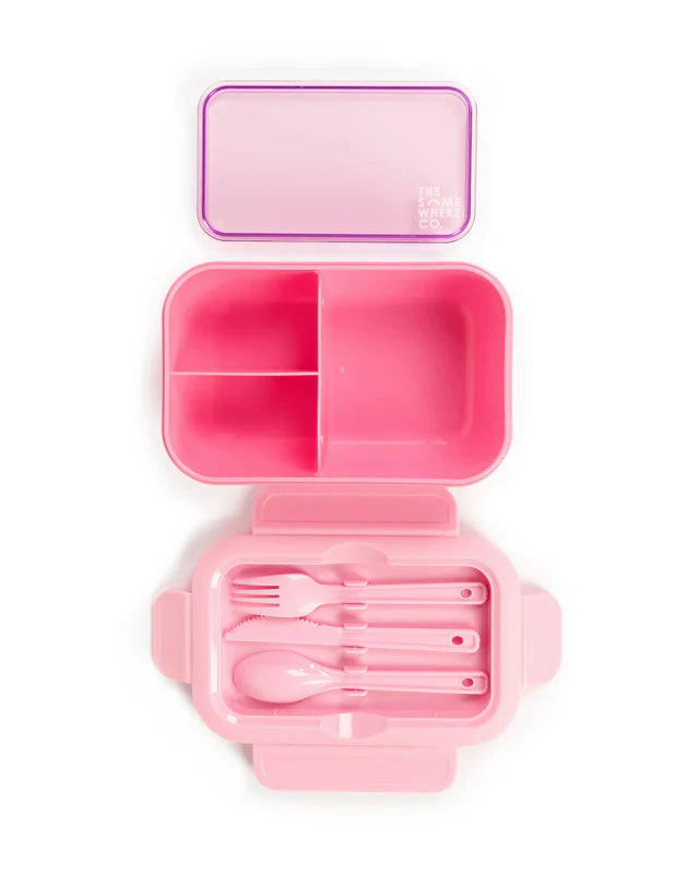 The Somewhere Co Cotton Candy Bento Lunch Box