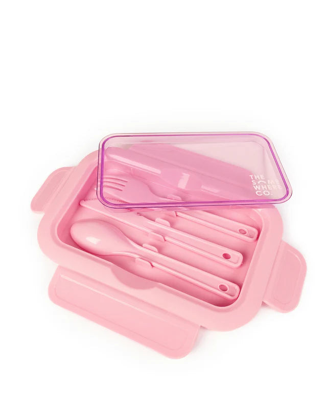 The Somewhere Co Cotton Candy Bento Lunch Box