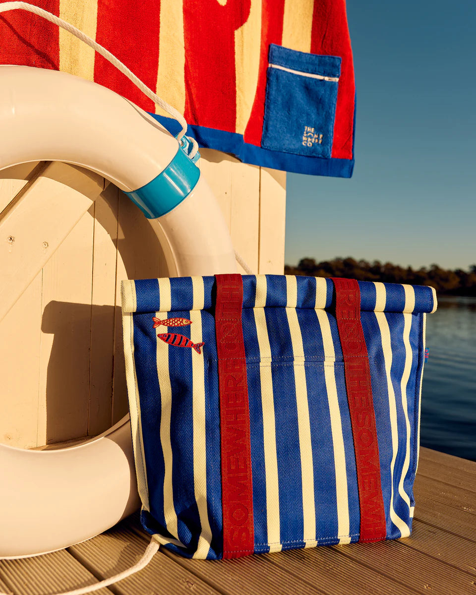 The Somewhere Co Overboard Beach Bag