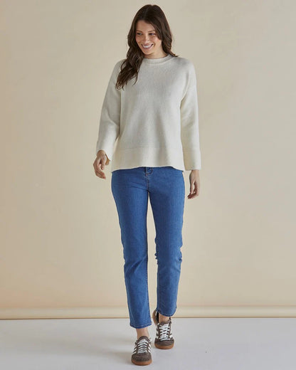 Edith Knit Jumper Cream