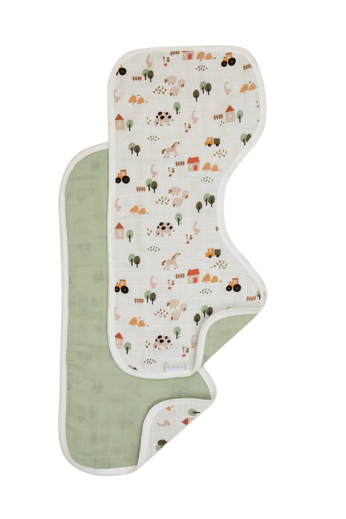 All4Ella Burp Cloth Country Farm