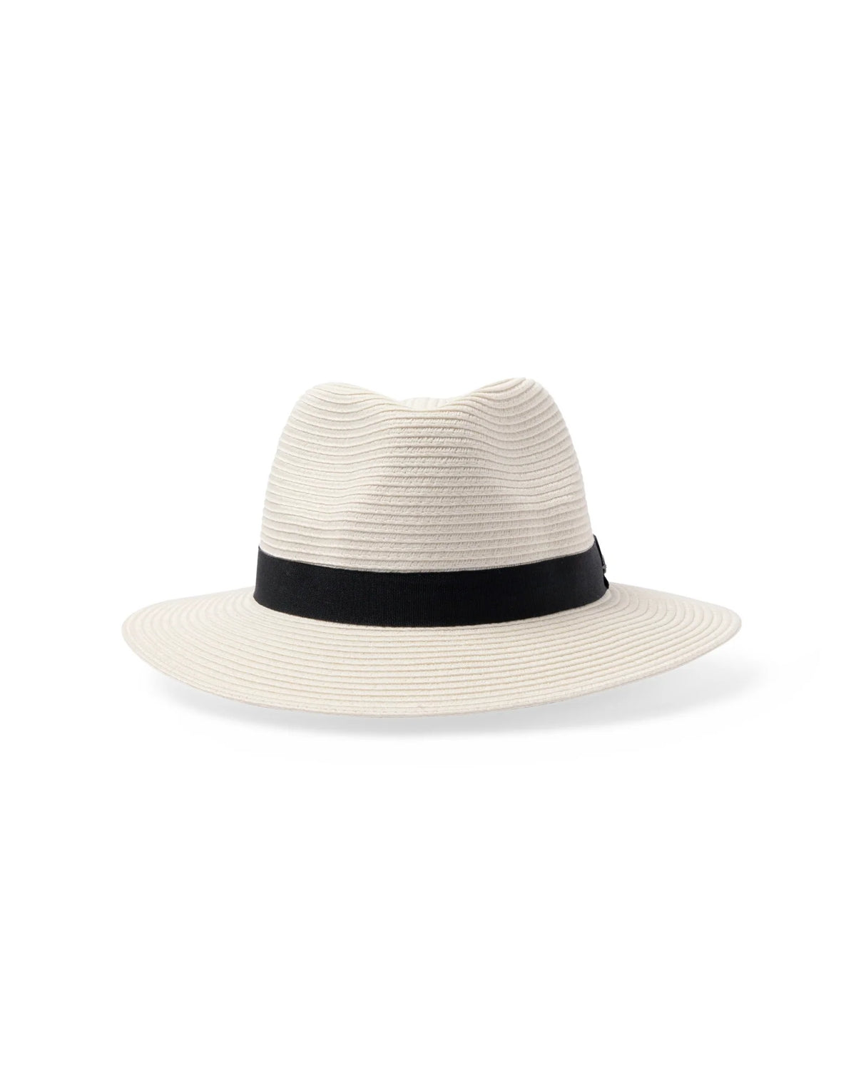 Before Dark Pana-Mate Flexibraid Fedora Ivory