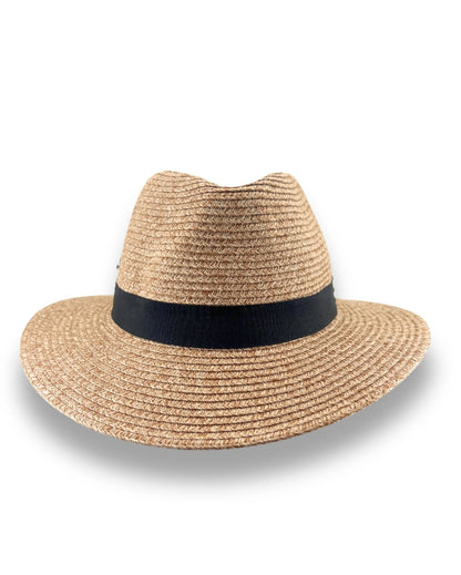 Before Dark Pana-Mate Flexibraid Fedora Wheat