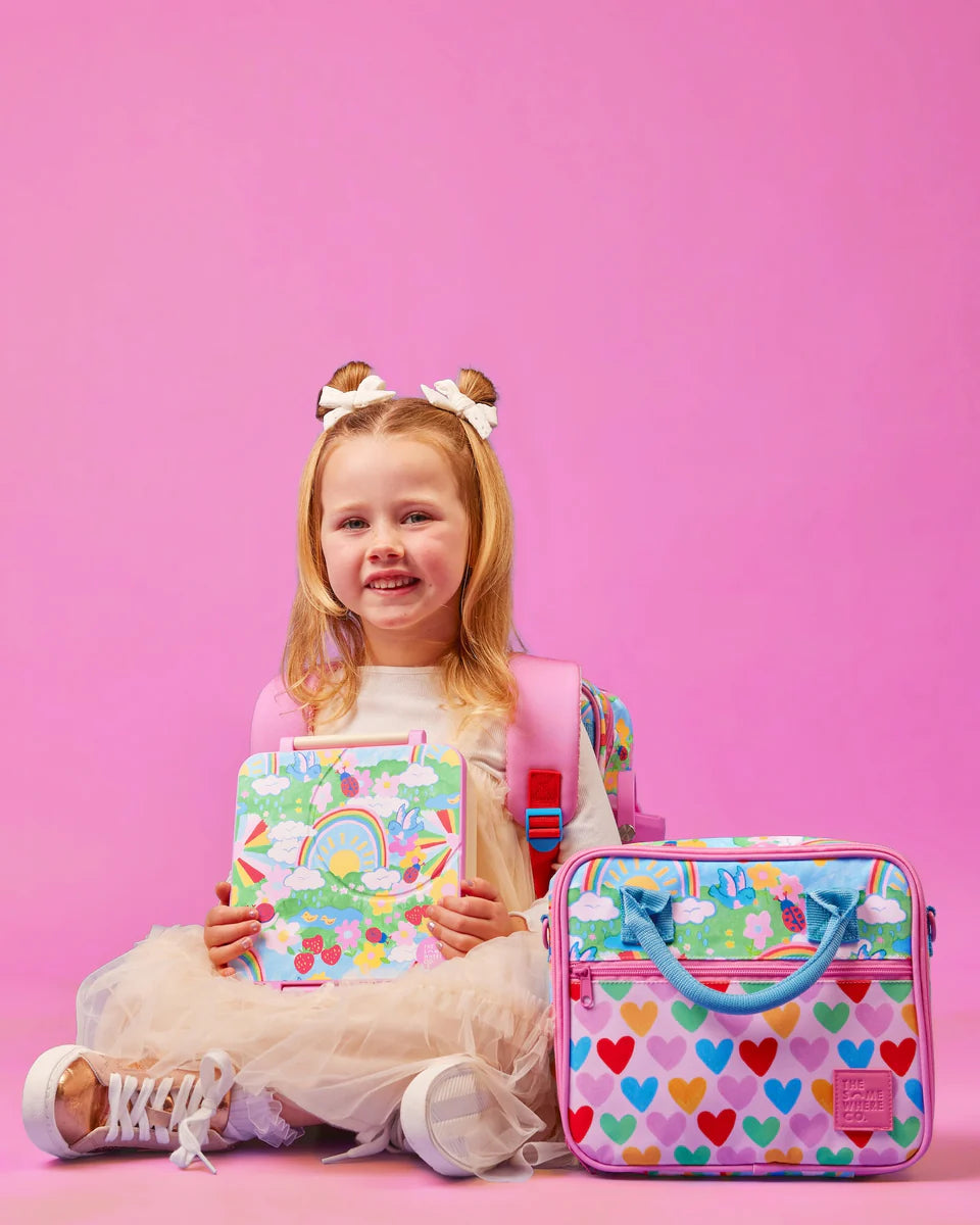 The Somewhere Co Rainbow Garden Mini Bento Lunch Box