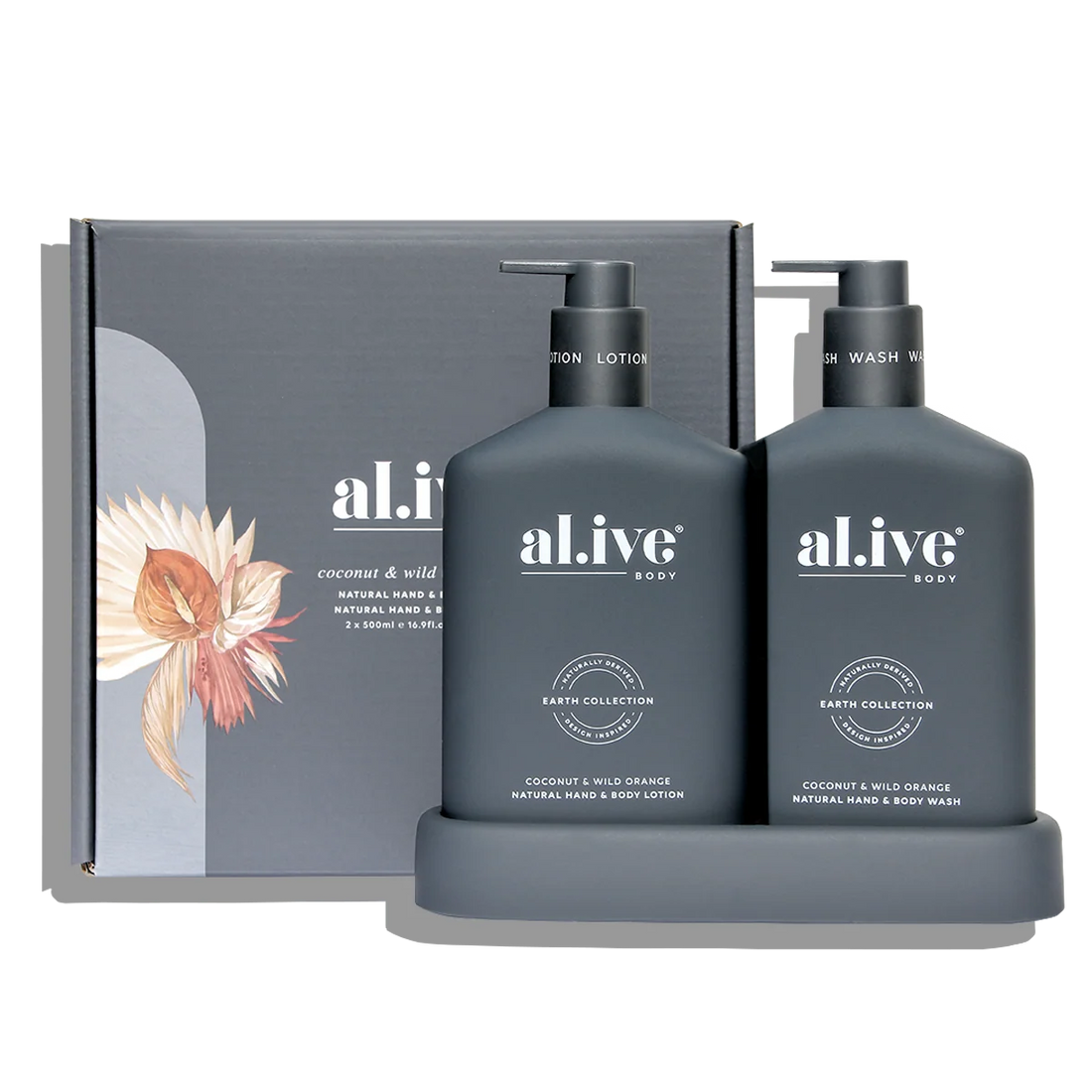AL.IVE Body Wash & Body Bathroom Duo Coconut & Wild Orange
