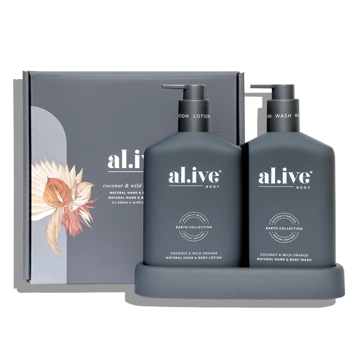 AL.IVE Body Wash &amp; Body Bathroom Duo Coconut &amp; Wild Orange