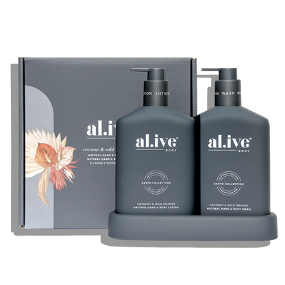 AL.IVE Body Wash &amp; Body Bathroom Duo Coconut &amp; Wild Orange