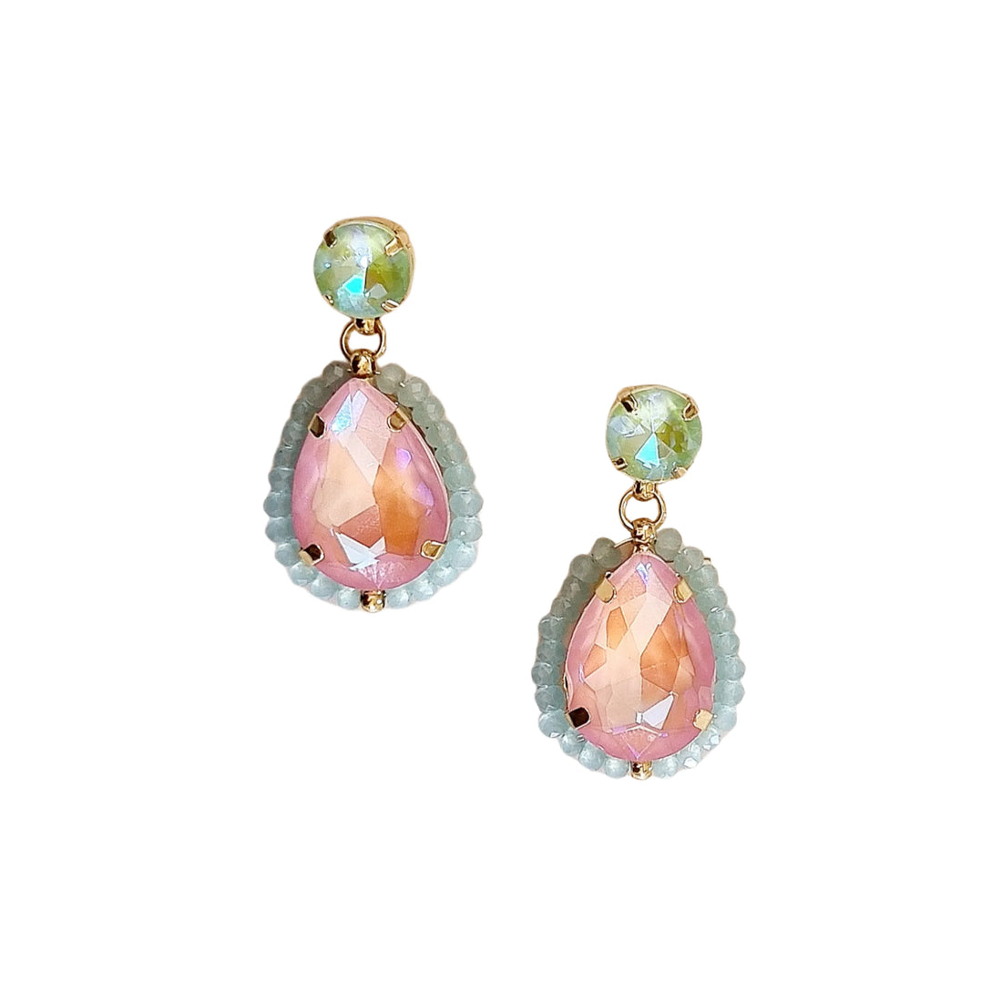 Zoda Karley Gem Earring Blue Pink