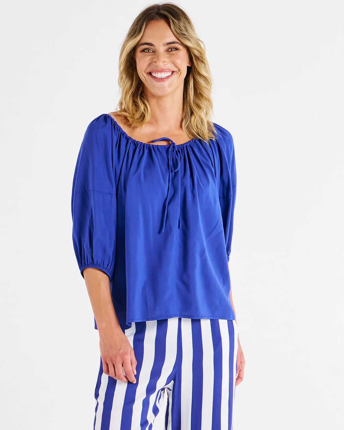 Camilla Blouse Blue