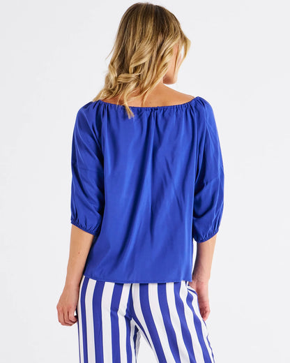 Camilla Blouse Blue